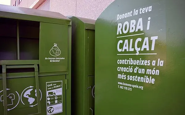 Caprabo i Humana recuperen més de 128,5 tones de roba utilitzada durant el 2018
