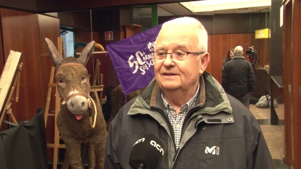 Jaume Porredon, 'El Campa' serà el rei Carnestoltes 2020