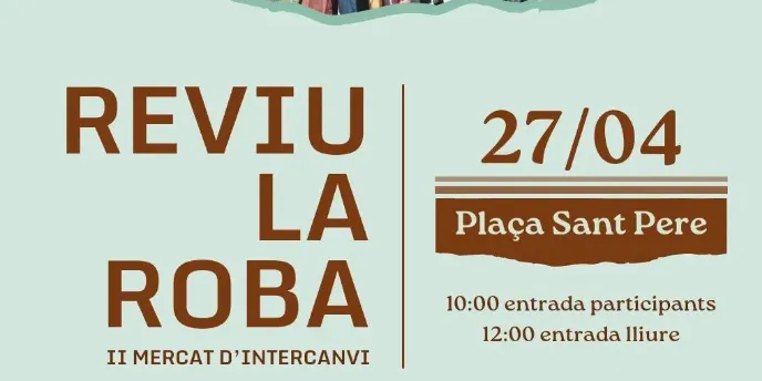 Obert el període de recollida per a la 2a edició de Reviu la roba