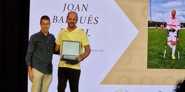 L’altafullenc Joan Bargués rep una distinció en la 15a edició dels Premis i Beca Avriga Fvscvs del CET