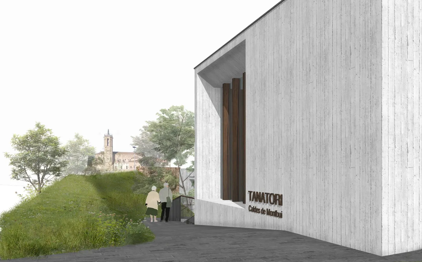 La Fundació Santa Susanna presenta el nou tanatori, que es començarà a construir en els propers mesos