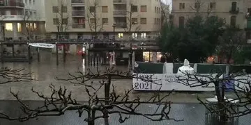 Front de pluja i vent a les comarques de Tarragona