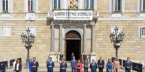 El vicepresident i els consellers del nou Govern han pres aquest dimecres possessió del càrrec