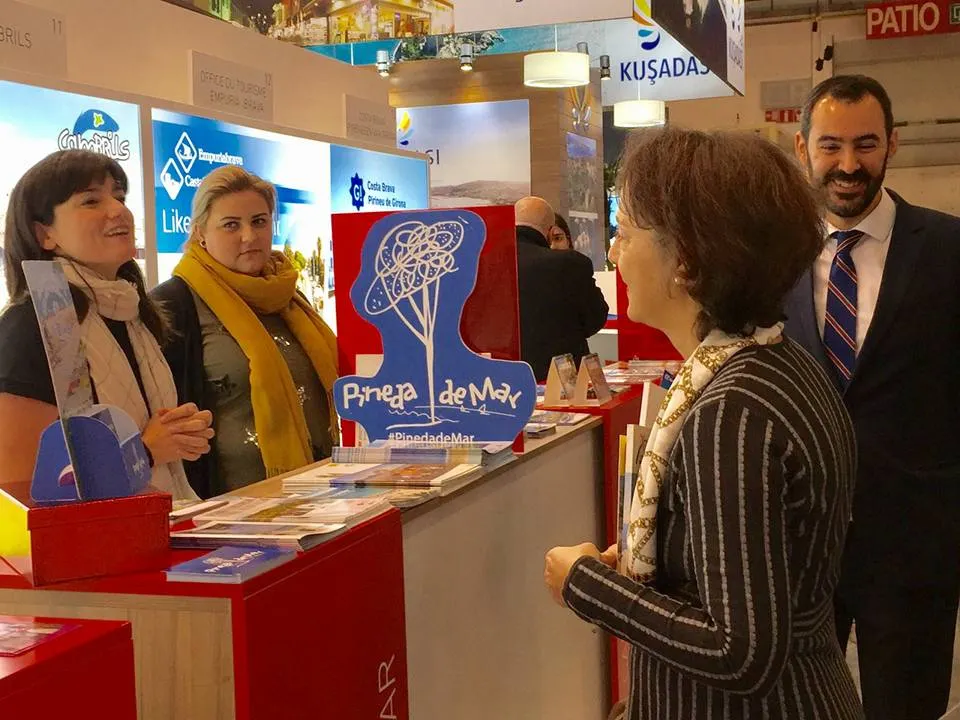 Pineda promociona el turisme familiar al "Salon des Vacances" de Brusel·les
