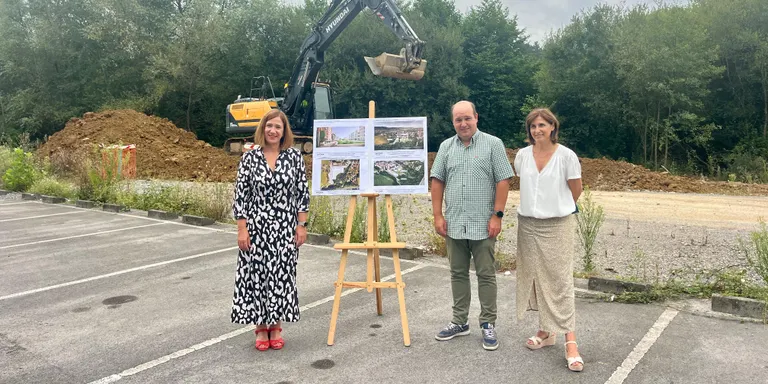 IRUN COMIENZA LAS OBRAS DEL VIAL DE ACCESO A LA NUEVA RESIDENCIA DE ARBES