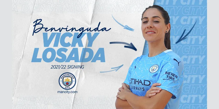 Vicky Losada firma pel Manchester City