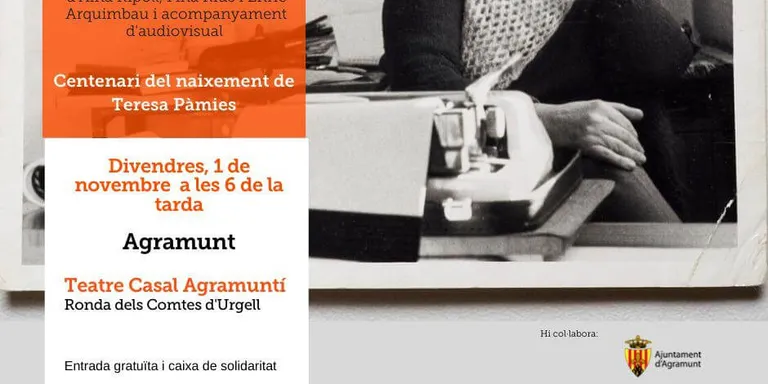 Òmnium Segarra-Urgell porta a Agramunt la lectura dramatitzada sobre l'obra de Teresa Pàmies