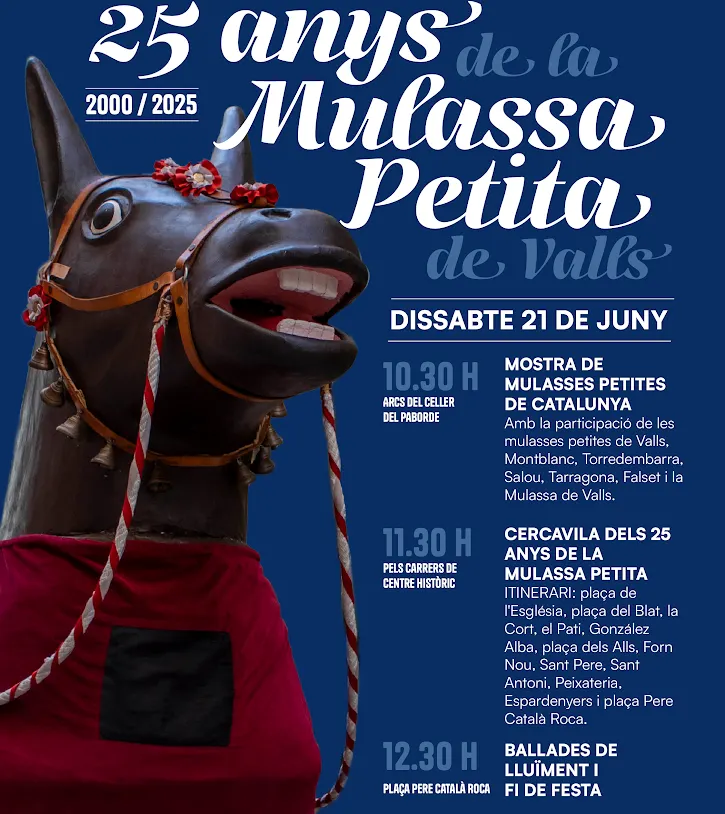 La Mulassa petita commemora el 25è aniversari