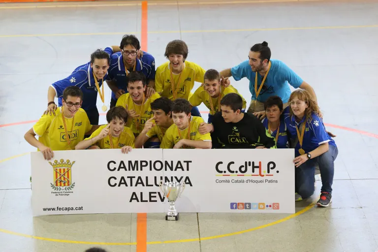 El CH Cadí, campió de Catalunya aleví