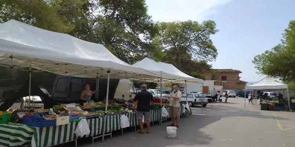 El mercat ambulant d’Altafulla recupera la seva ubicació habitual a l’aparcament de les piscines