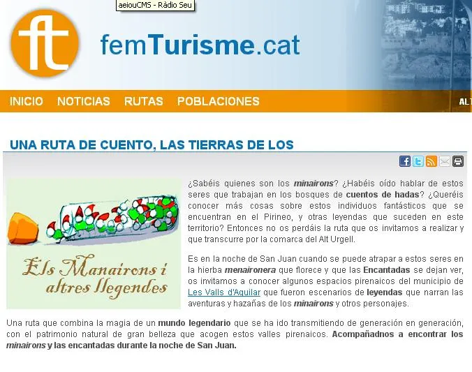 El 'Pica d'Estats' guardona un reportatge sobre les Valls d'Aguilar
