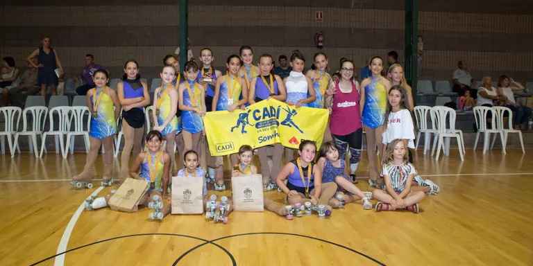 Divuit patinadores del CHPA Cadí-la Seu a la Final Territorial d'Iniciació, a les Borges Blanques