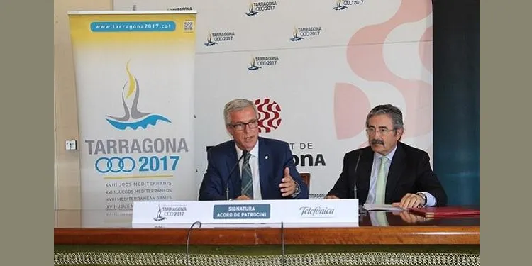 Telefónica es converteix en el soci tecnològic dels Jocs Mediterranis de Tarragona 2017