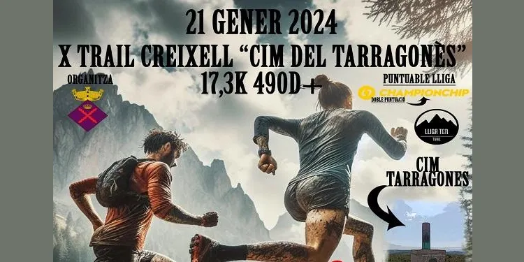 Creixell marca la línia de sortida de la Lliga TGN Trail 2024