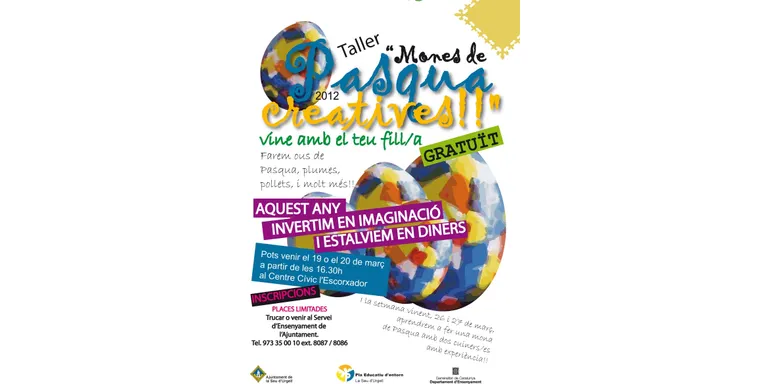 Taller de mones de Pasqua creatives