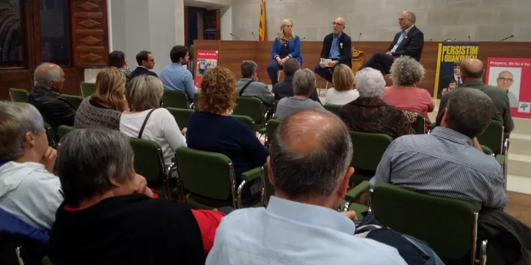 Junts per Agramunt fa el míting central a Agramunt amb la mirada posada en la política estatal i europea