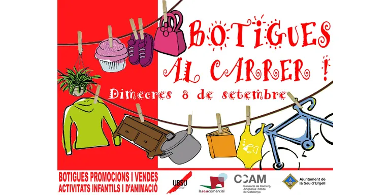 La Seu d’Urgell reprèn l’acció comercial ‘Botigues al carrer’