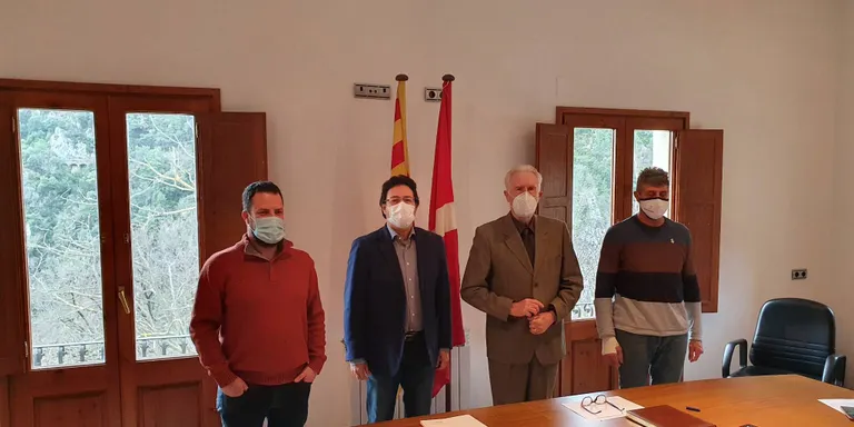 El Departament de Territori i Sostenibilitat invertirà un milió i mig d'euros en la millora de l'accés al Port del Comte
