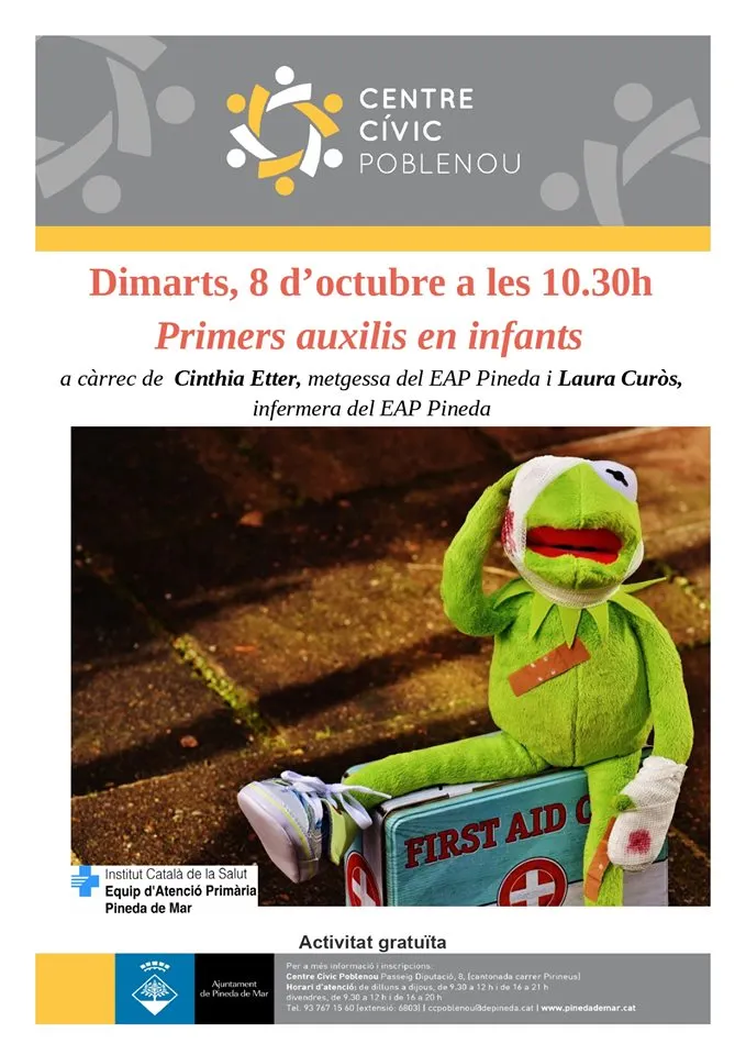 Xerrada sobre primers auxilis en infants
