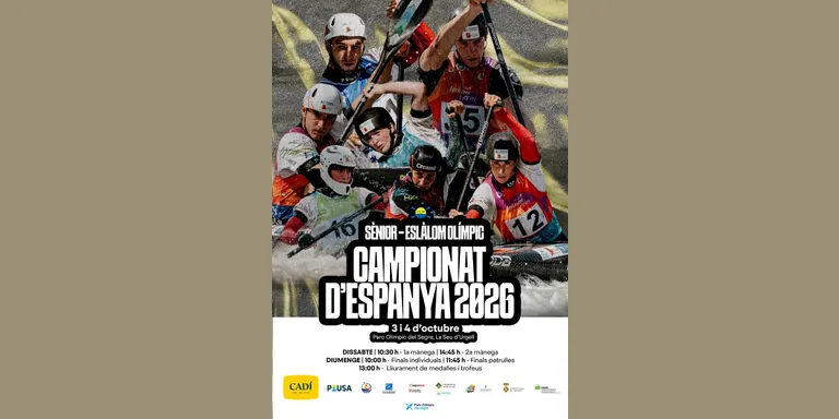 El Parc Olímpic del Segre torna a reunir els millors palistes amb el Campionat d'Espanya d'Eslàlom