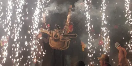 L’Estevat de Sant Llorenç de Morunys s’exposa aquests dies a Barcelona en una mostra de bestiari i Gegants de Catalunya