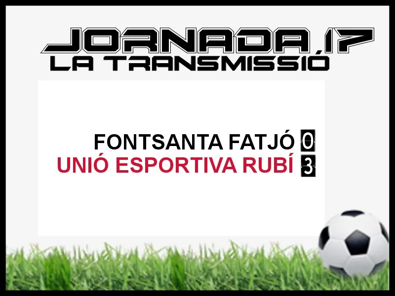 A PEU DE CAMP - JORNADA 17 dissabte