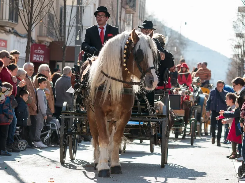 Rua dels Tres Tombs del 2018. Foto: Localpres