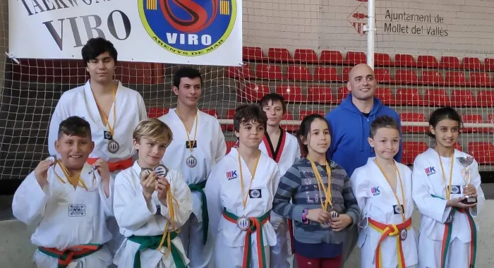 El club també obtè bons resultats en PUMSE (foto: Club Taekwondo Viro)