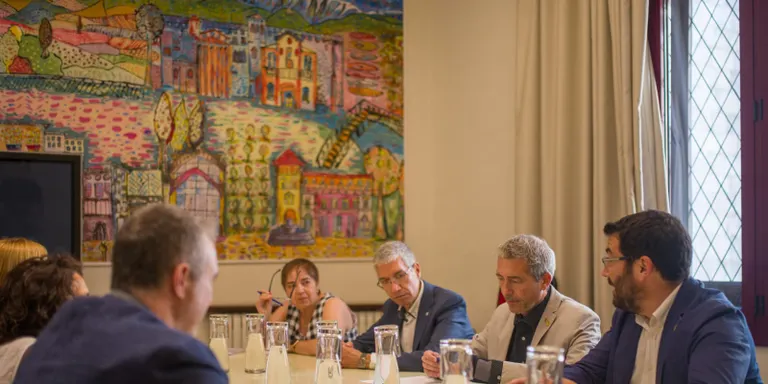 Reunió del conseller d'Educació amb les direccions dels centres educatius de la Seu d'Urgell