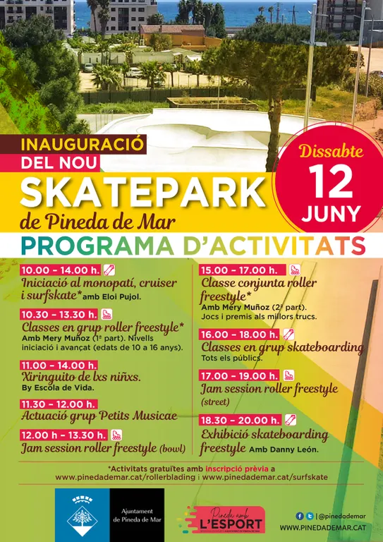 Inauguració del nou Skatepark