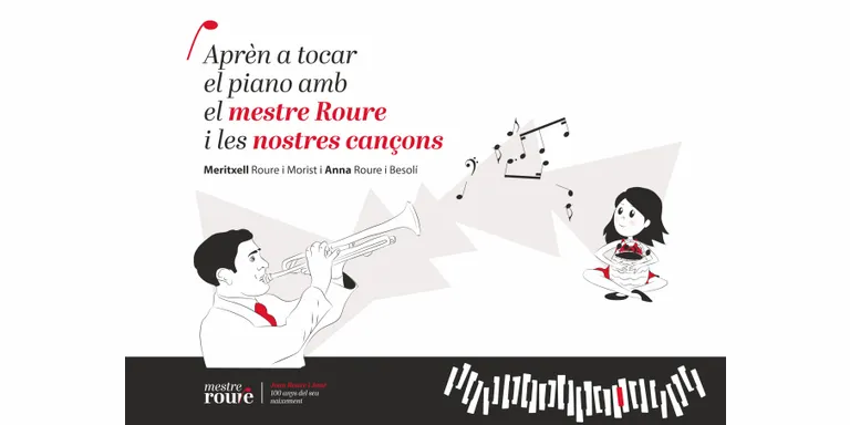 Una filla i una neta de Joan Roure presenten un nou recull de partitures del mestre per aprendre a tocar el piano
