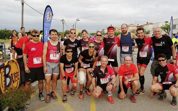 Foto: Atletes d'Altafulla