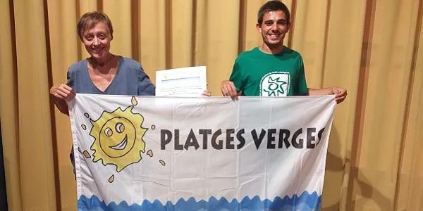 Els Muntanyans de Torredembarra és reconegut amb el guardó Platja Verge 2022