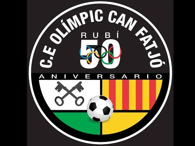 Escut dels 50 anys de l'Olímpic Can Fatjó / Foto: OCF