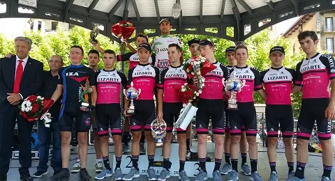ROGER ADRIÁ DEL EQUIPO LIZARTE GANADOR DE LA 99 EDICIÓN DEL GRAN PREMIO DE SAN PEDRO