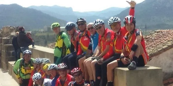 Més d’una seixantena de persones participen en la sortida anual de la Penya Ciclista d’Altafulla