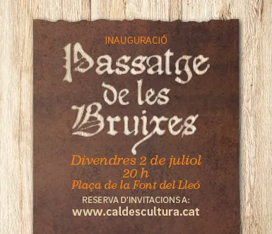 Inauguració del Passatge de les Bruixes