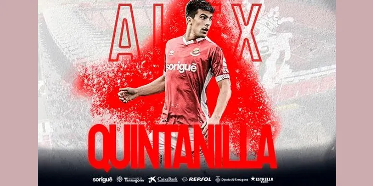 Alex Quintanilla renova amb el Nàstic per una temporada
