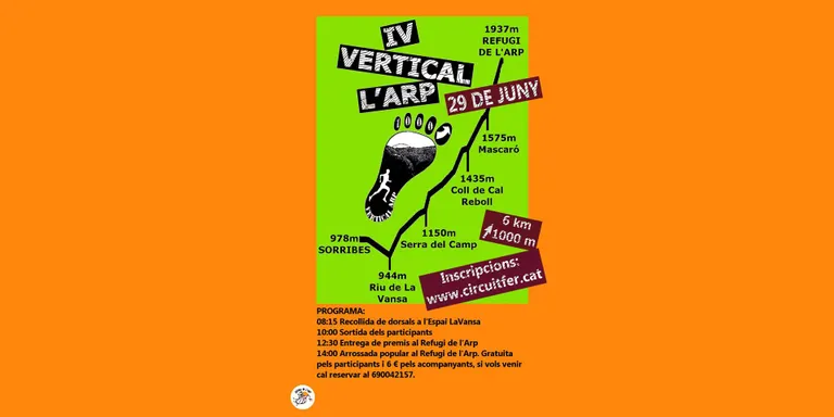 La Vertical Arp, quarta prova del Circuit Fer