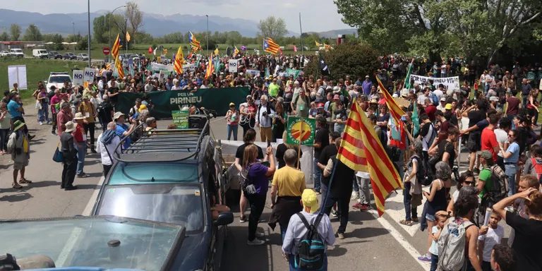 Stop JJOO concentra a Puigcerdà el rebuig als Jocs d'Hivern