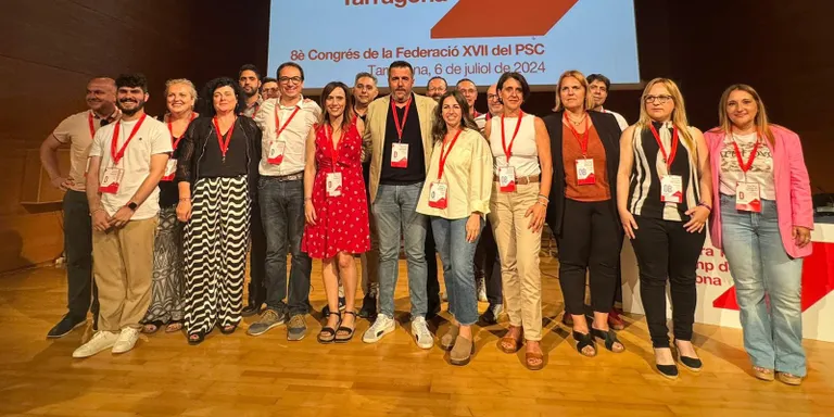 Angie Muñoz es manté a l'executiva del PSC al Camp de Tarragona