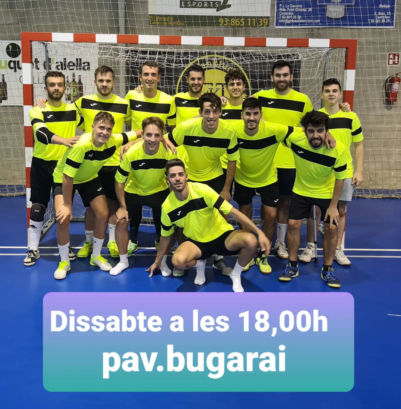 El masculí de futsal del CN Caldes reprèn la competició amb la visita del seu primer perseguidor
