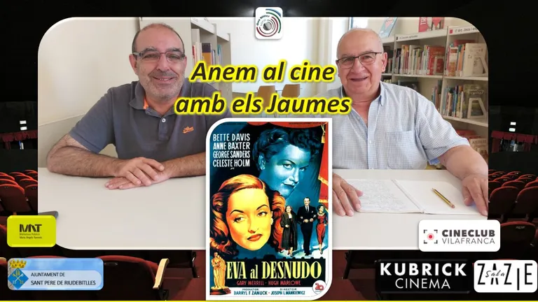 ANEM AL CINE AMB ELS JAUMES amb “EVA AL DESNUDO”.
