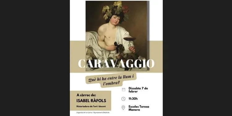 La sala Teresa Manero acull aquest dissabte al matí una xerrada sobre el pintor barroc Caravaggio