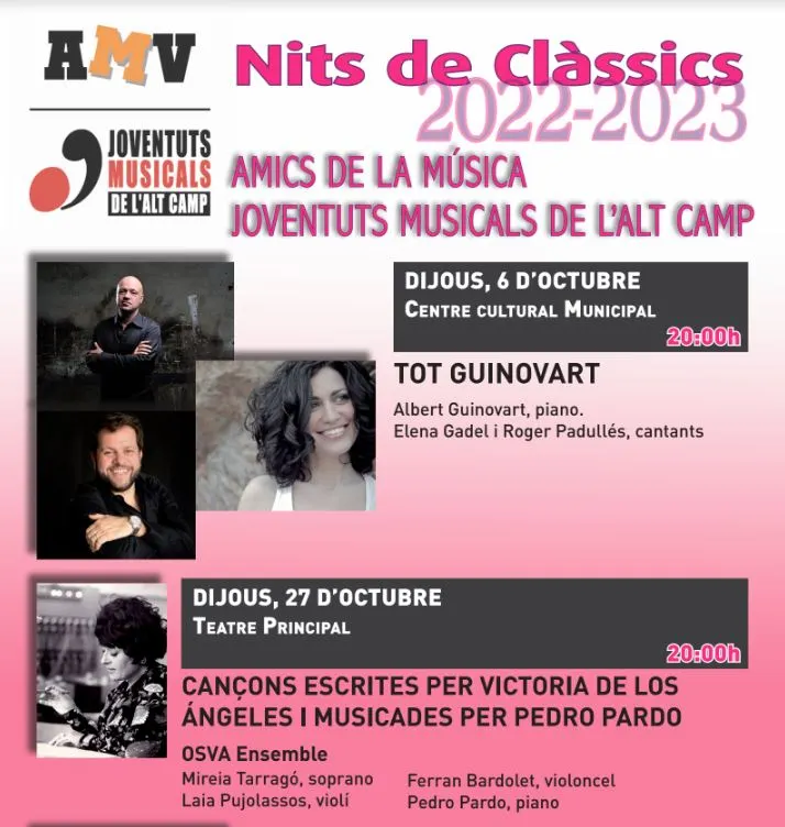 Torna una nova edició del cicle ‘Nits de Clàssics’ a Valls