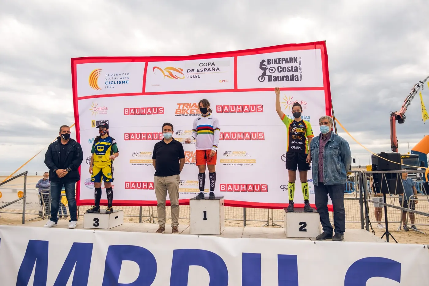 Vera Barón i Julen Sáenz s’emporten la penúltima prova de la Copa d’Espanya de Trial en Bicicleta