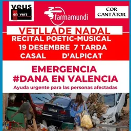 Recital solidari de Nadal Veus en vers - episode art