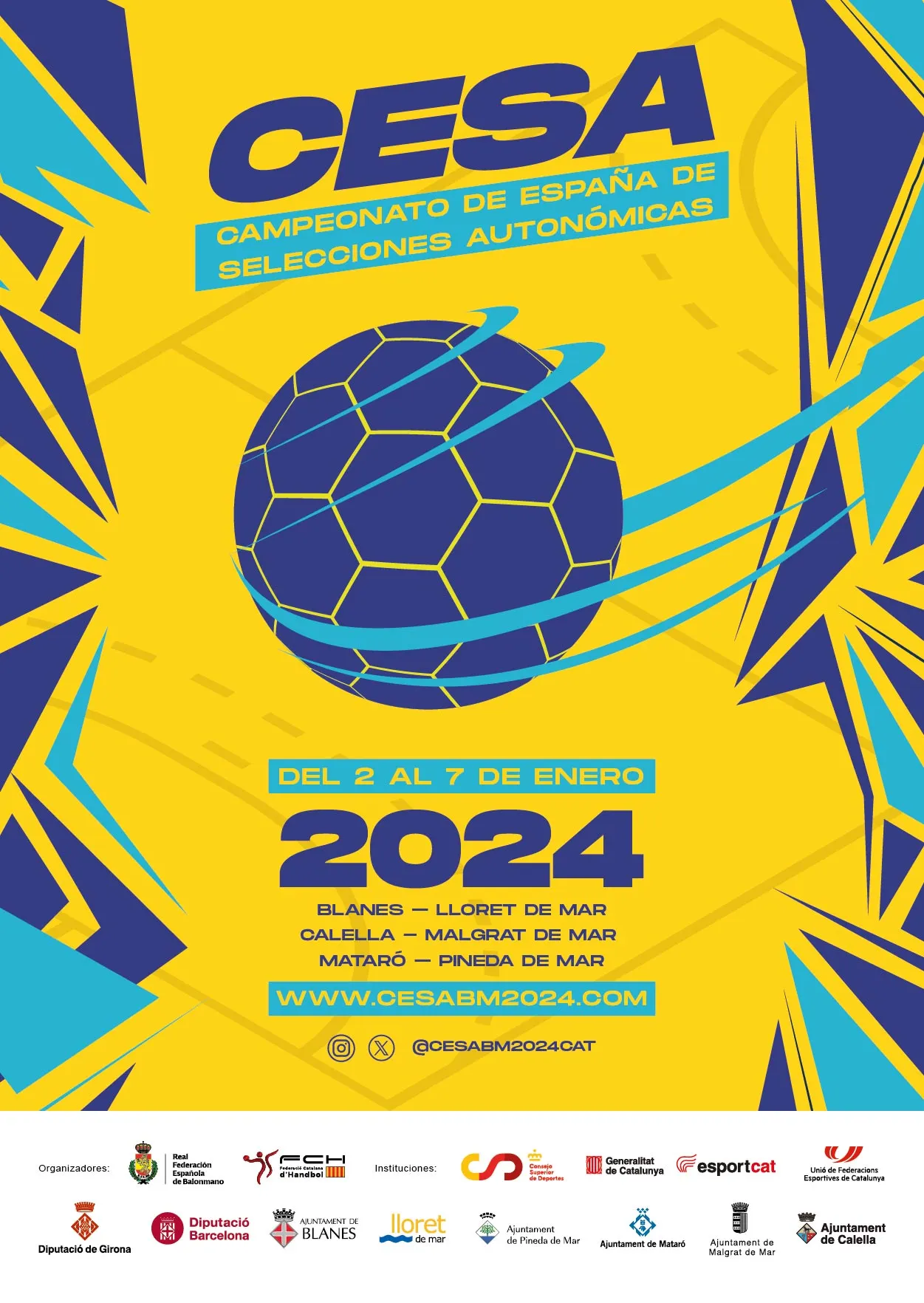Pineda acull el Campionat d'Espanya d'Handbol