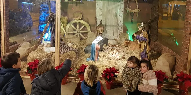 S'inaugura el Pessebre de Poblenou