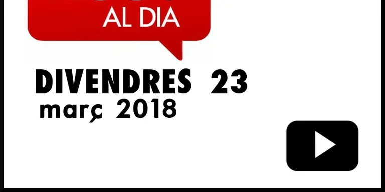 RUBÍ AL DIA divendres 23 MARÇ 2018